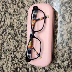 KATE SPADE NY Tortoise Rainbow Wayfarer Oval Reading Glasses LucyAnn